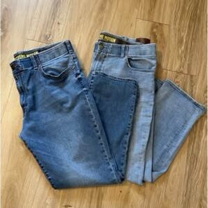 Lee Men’s Big & Tall Jean Bundle Excellent Condition W40 L30 Straight Fit